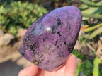 Polished Stichtite Standing Display Pieces x 2 From Barberton, South Africa - Toprock Gemstones and Minerals 