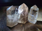 Polished Smokey Quartz Crystals x 6 From Madagascar - Toprock Gemstones and Minerals 