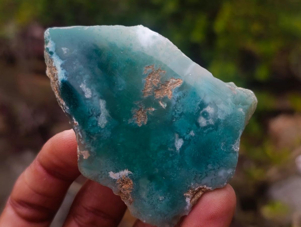 Polished on One Side Mtorolite Chrysoprase Slices x 35 From Mutorashanga, Zimbabwe - Toprock Gemstones and Minerals 