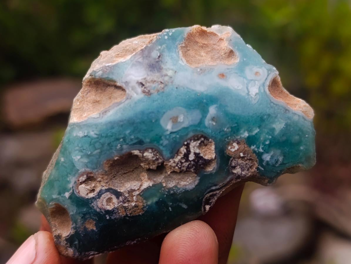 Polished on One Side Mtorolite Chrysoprase Slices x 35 From Mutorashanga, Zimbabwe - Toprock Gemstones and Minerals 