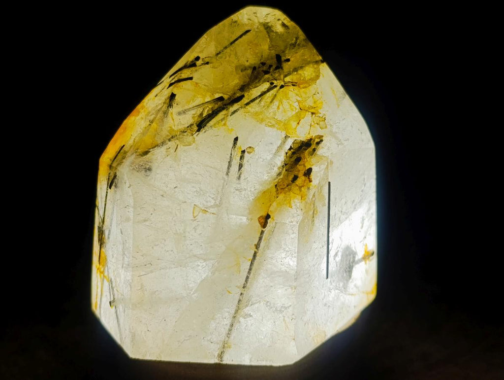 Polished Quartz Crystals with Inclusions x 2 From Madagascar - Toprock Gemstones and Minerals 