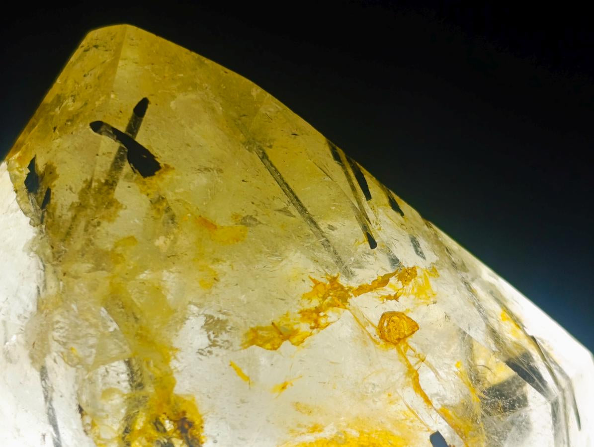 Polished Quartz Crystals with Inclusions x 2 From Madagascar - Toprock Gemstones and Minerals 