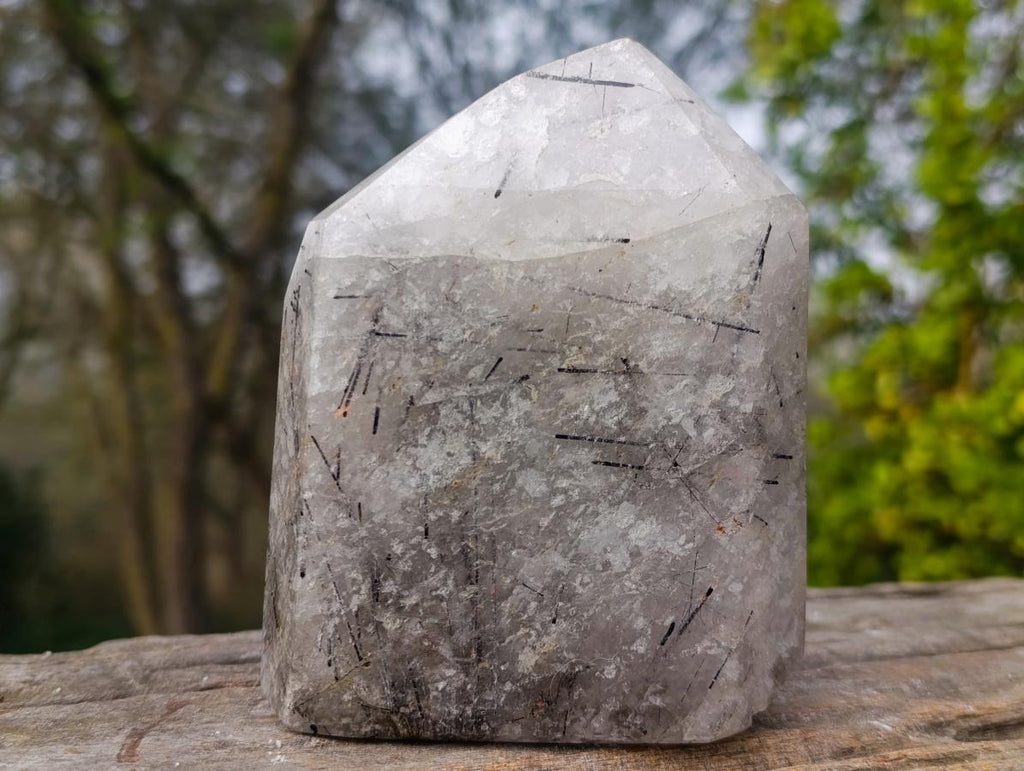 Polished Quartz Crystals with Inclusions x 2 From Madagascar - Toprock Gemstones and Minerals 