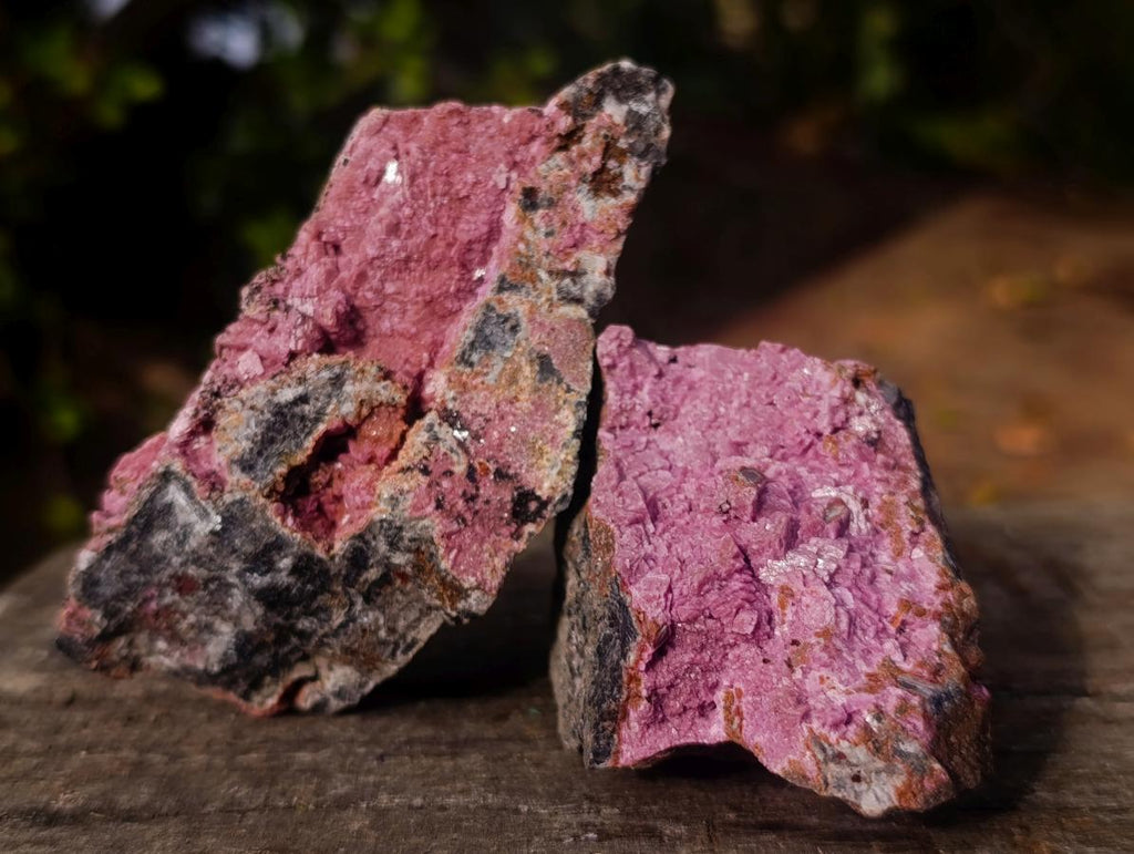 Natural Drusy Salrose Cobaltoan Dolomite Specimens x 13 From Kakanda, Congo - Toprock Gemstones and Minerals 