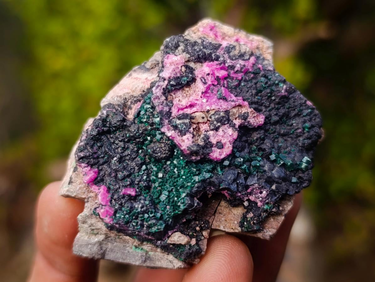 Natural Drusy Salrose Cobaltoan Dolomite Specimens x 13 From Kakanda, Congo - Toprock Gemstones and Minerals 