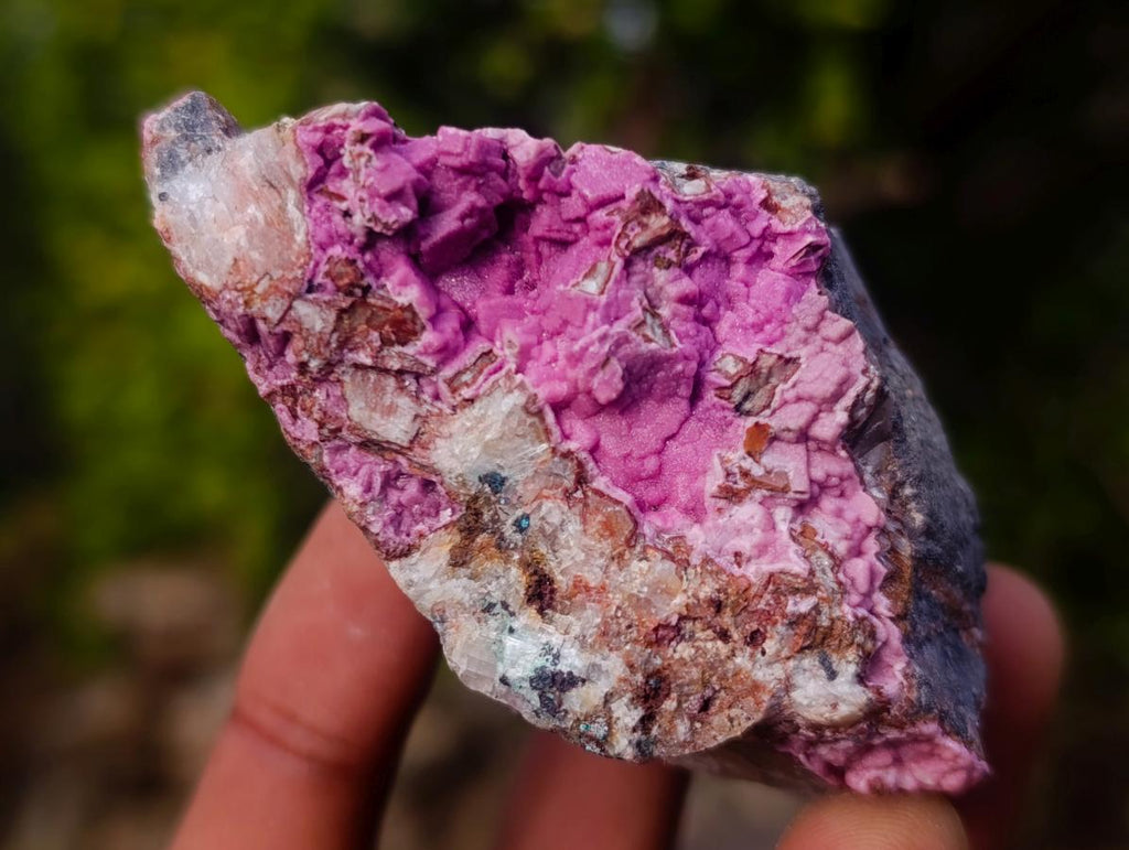 Natural Drusy Salrose Cobaltoan Dolomite Specimens x 13 From Kakanda, Congo - Toprock Gemstones and Minerals 