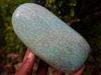 Polished Amazonite Standing Display Pieces x 3 From Madagascar - Toprock Gemstones and Minerals 