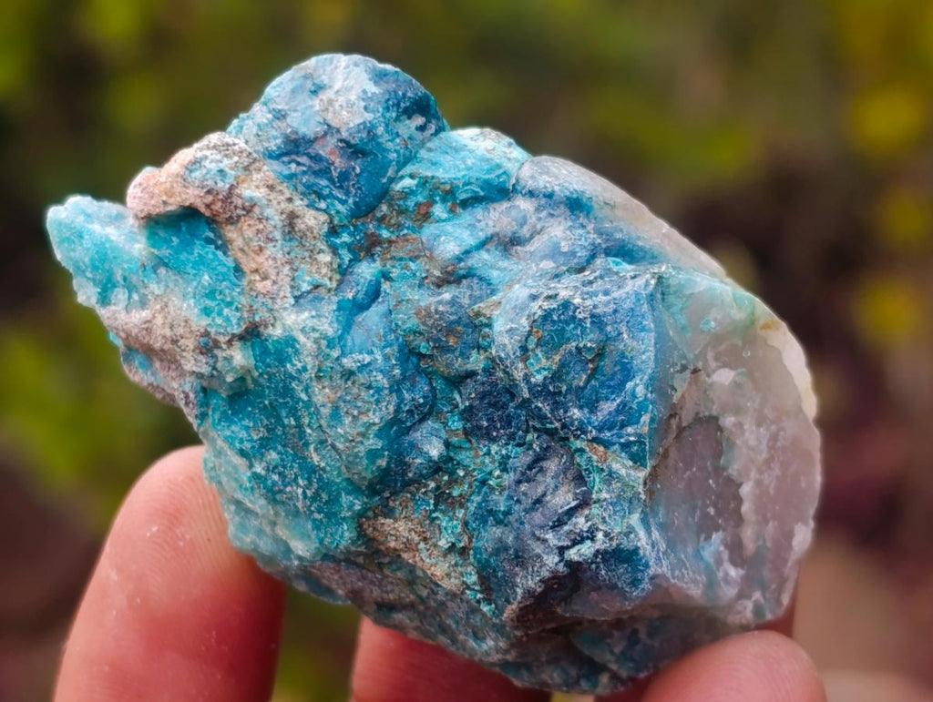 Natural Cobbed Shattuckite Specimens x 2,96 Kg Lot From Kaokoveld, Namibia - Toprock Gemstones and Minerals 