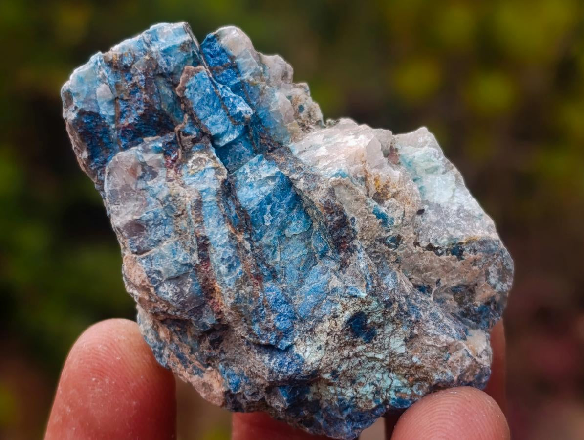 Natural Cobbed Shattuckite Specimens x 2,96 Kg Lot From Kaokoveld, Namibia - Toprock Gemstones and Minerals 