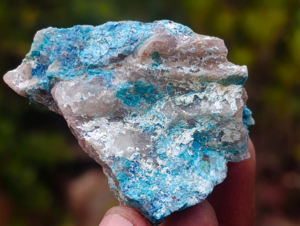 Natural Cobbed Shattuckite Specimens x 2,96 Kg Lot From Kaokoveld, Namibia - Toprock Gemstones and Minerals 