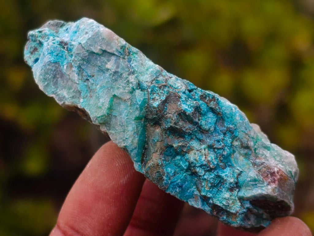 Natural Cobbed Shattuckite Specimens x 2,96 Kg Lot From Kaokoveld, Namibia - Toprock Gemstones and Minerals 