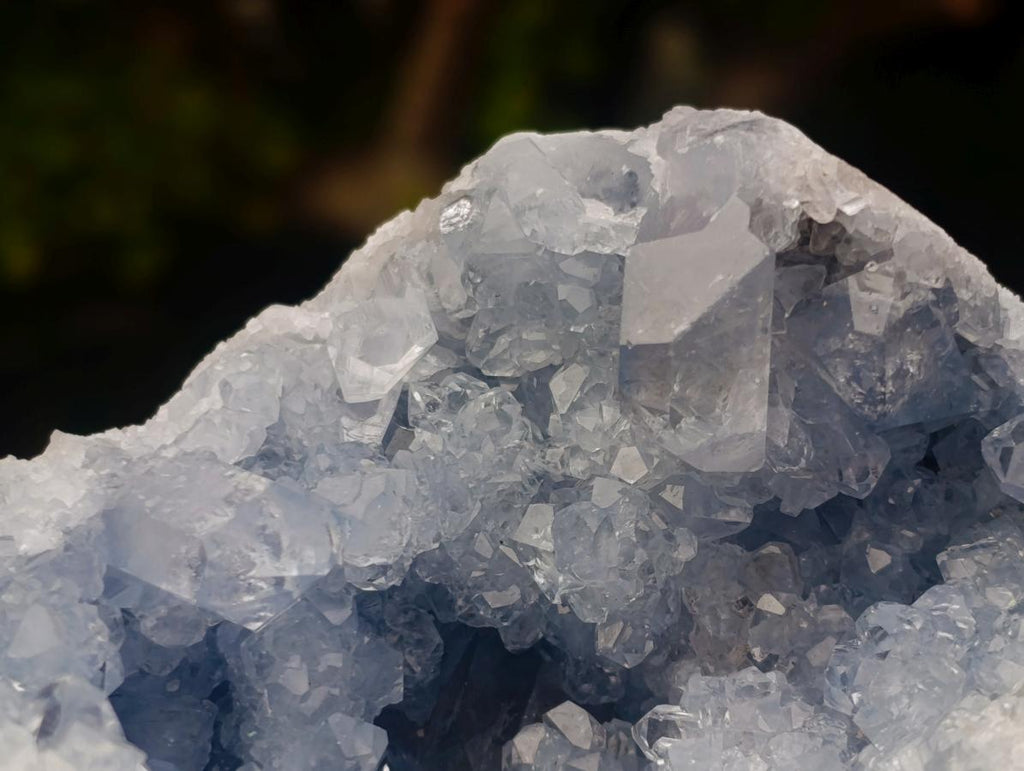 Natural Blue Celestite Specimens x 3 From Sakoany, Madagascar - Toprock Gemstones and Minerals 