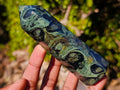 Polished Stromatolite "Kambaba Jasper" Display Crystals x 12 From Katsepy, Madagascar - Toprock Gemstones and Minerals 