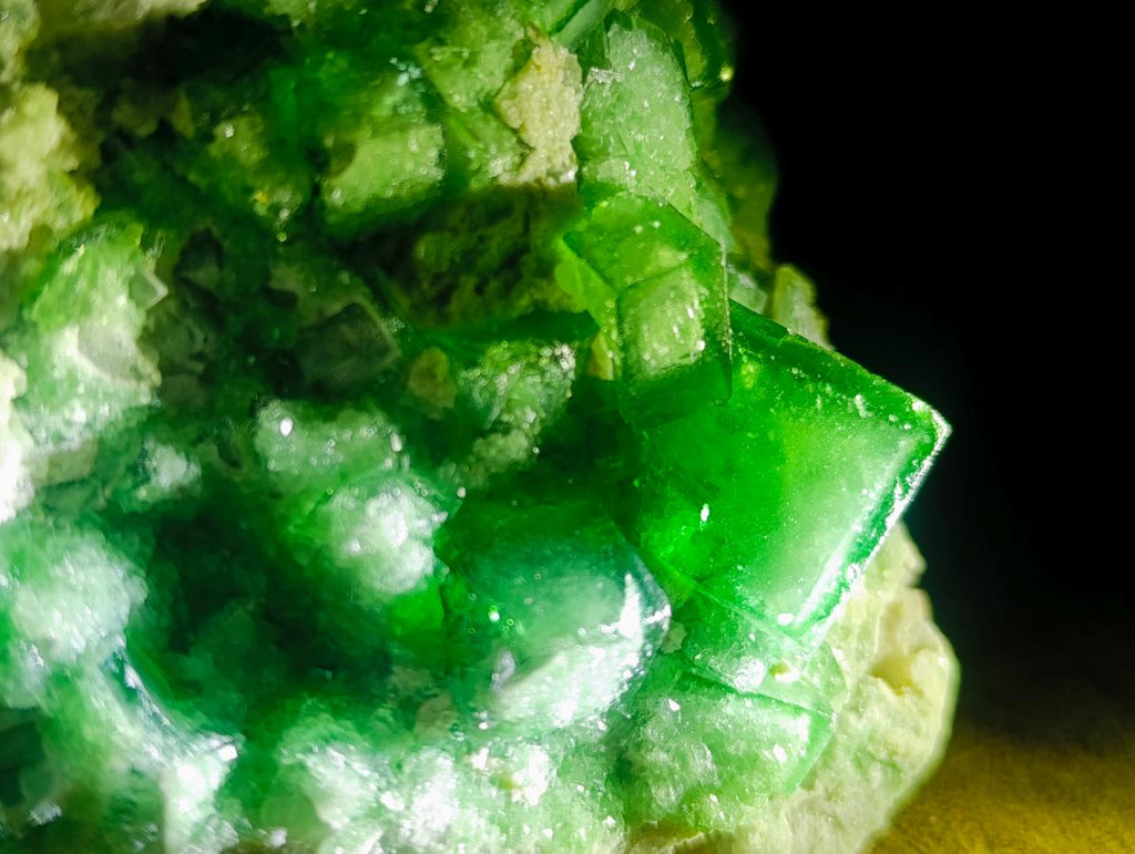 Natural Large Green Cubic Fluorite Specimen x 1 From Mandrosonoro, Madagascar - Toprock Gemstones and Minerals 