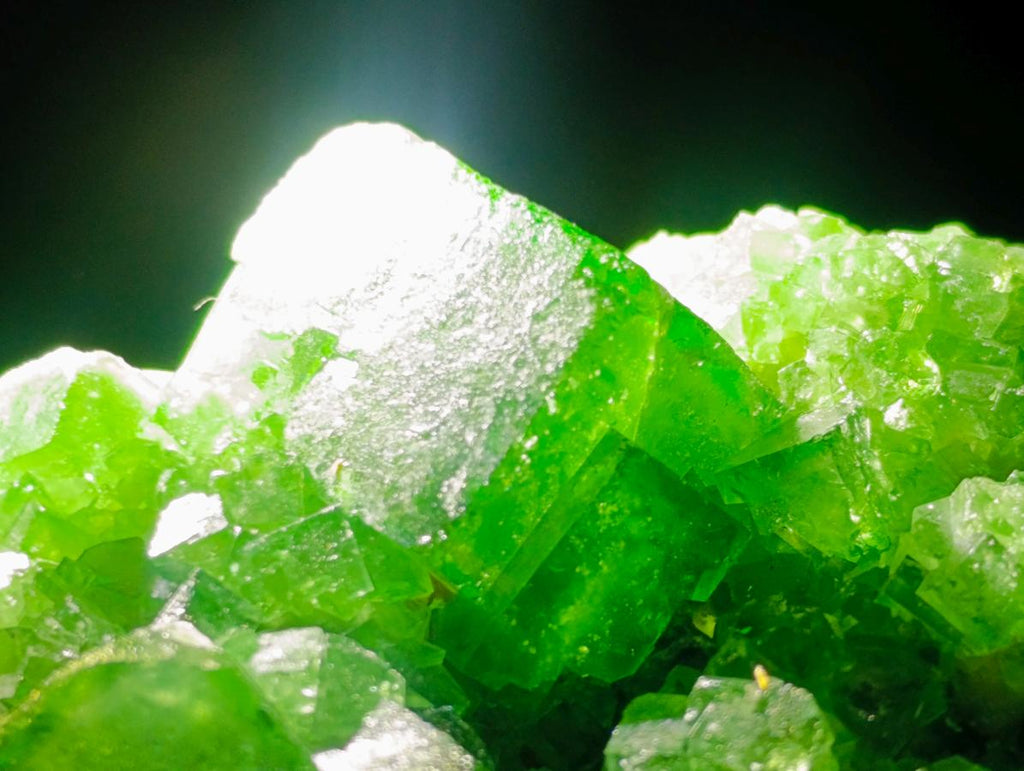 Natural Large Green Cubic Fluorite Specimen x 1 From Mandrosonoro, Madagascar - Toprock Gemstones and Minerals 