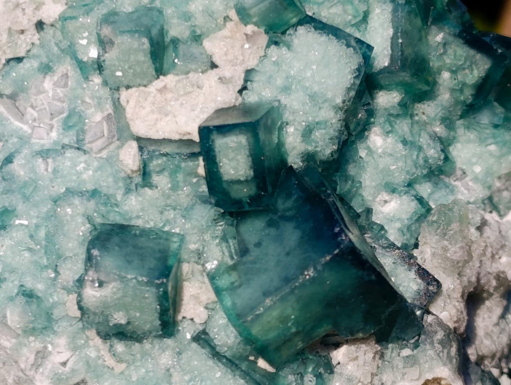 Natural Large Green Cubic Fluorite Specimen x 1 From Mandrosonoro, Madagascar - Toprock Gemstones and Minerals 