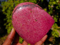 Polished Large Rhodonite Standing Display Piece x 1 From Rhusinga, Zimbabwe - Toprock Gemstones and Minerals 