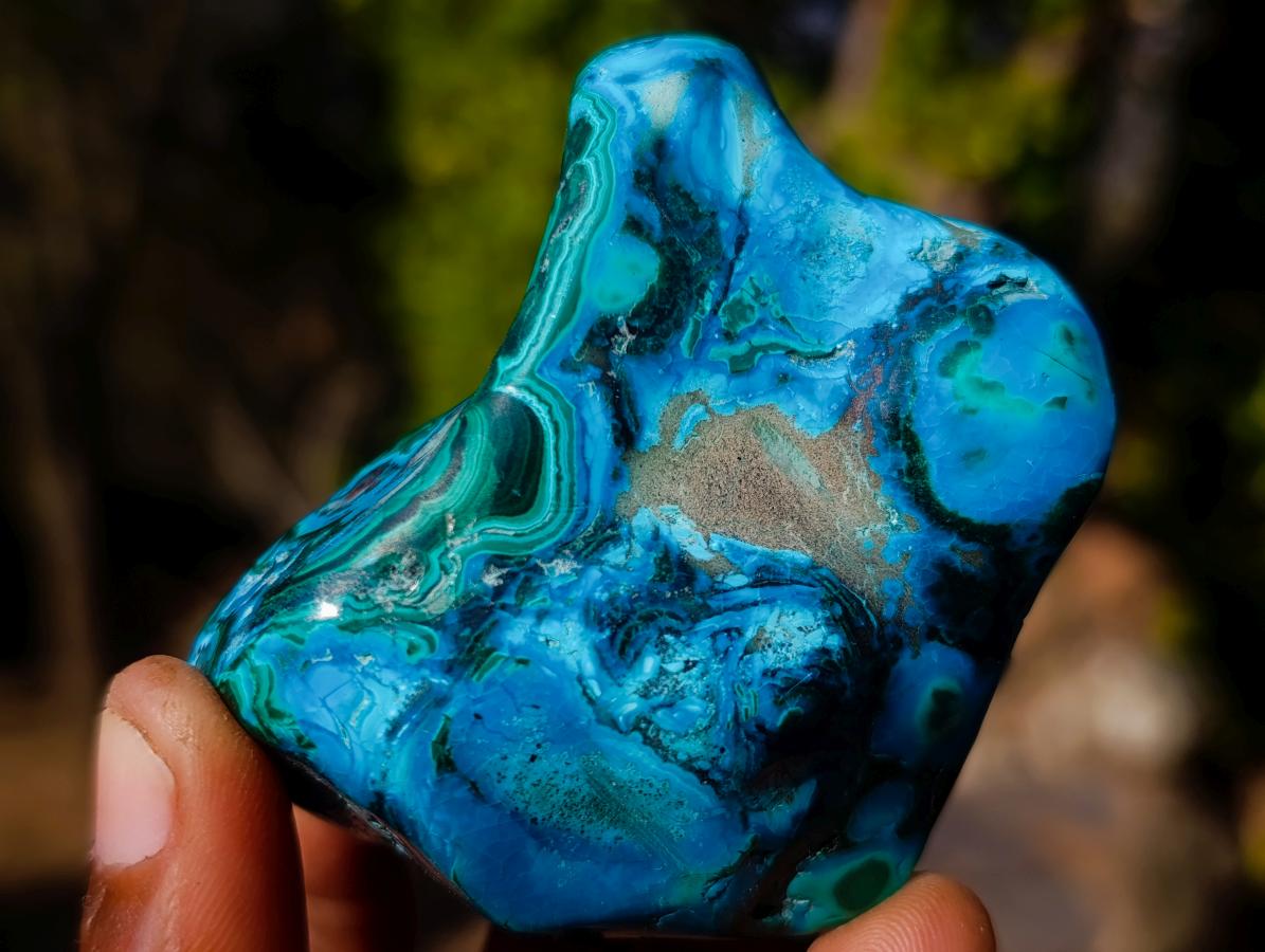 Polished Malacolla Free Forms x 6 From Kulukuluku, Congo - Toprock Gemstones and Minerals 