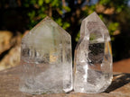Polished Quartz Crystals with Inclusions x 12 From Madagascar - Toprock Gemstones and Minerals 