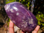 Polished Lepidolite Free Forms x 6 From Zimbabwe - Toprock Gemstones and Minerals 