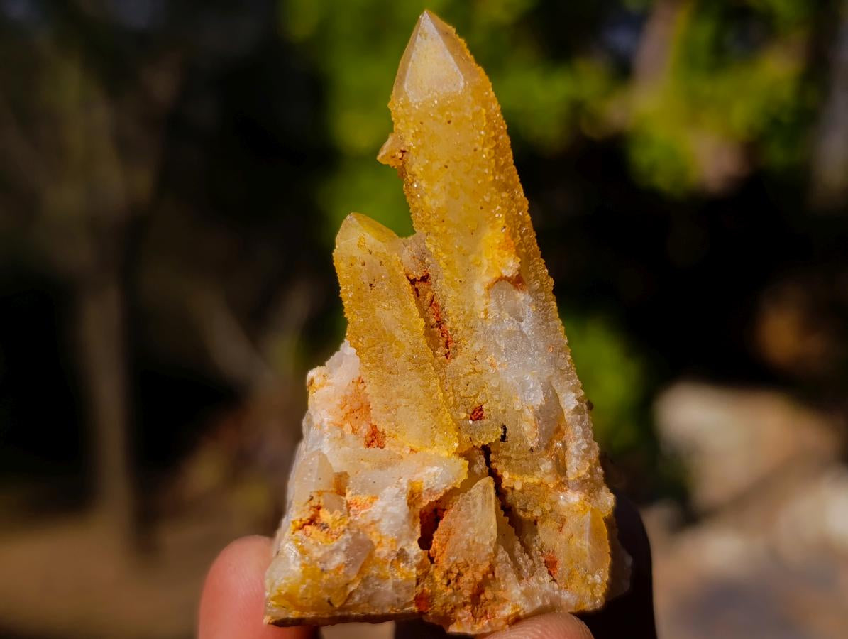 Natural Solar Spirit Quartz Crystals and Clusters x 35 From Boekenhouthoek, South Africa - Toprock Gemstones and Minerals 
