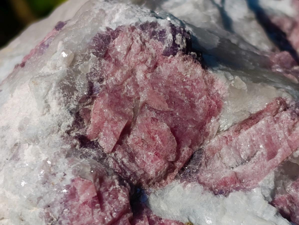 Natural Pink Rubellite Tourmaline Specimens x 2 From Karibib, Namibia - Toprock Gemstones and Minerals 
