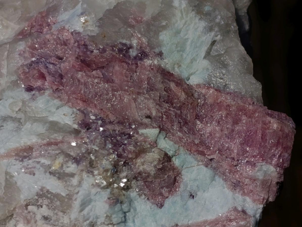 Natural Pink Rubellite Tourmaline Specimens x 2 From Karibib, Namibia - Toprock Gemstones and Minerals 