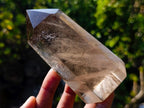 Polished Smokey Quartz Display Crystals x 3 From Madagascar - Toprock Gemstones and Minerals 