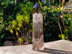 Polished Smokey Quartz Display Crystals x 3 From Madagascar - Toprock Gemstones and Minerals 