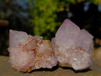 Natural Mixed Smokey Spirit Amethyst and Clear White Quartz Clusters x 12 From Boekenhouthoek, South Africa - Toprock Gemstones and Minerals 