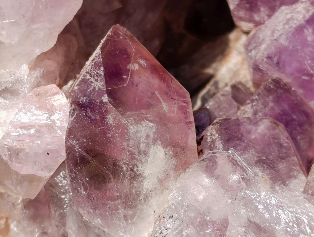 Natural XL Jacaranda Amethyst Crystal Cluster x 1 From Mumbwa, Zambia - Toprock Gemstones and Minerals 