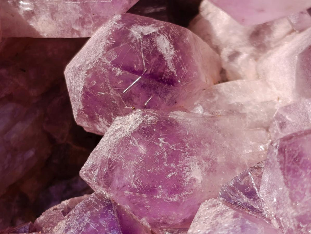 Natural XL Jacaranda Amethyst Crystal Cluster x 1 From Mumbwa, Zambia - Toprock Gemstones and Minerals 