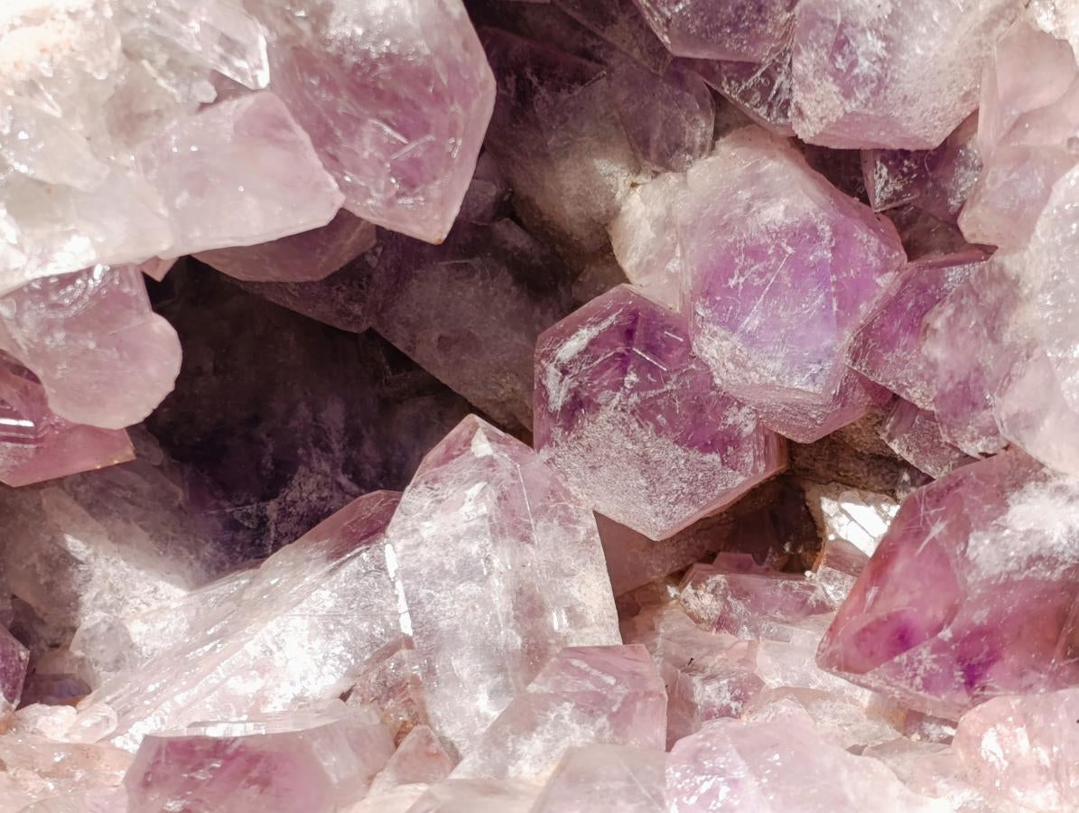 Natural XL Jacaranda Amethyst Crystal Cluster x 1 From Mumbwa, Zambia - Toprock Gemstones and Minerals 