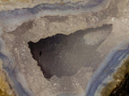 Natural Large Blue Lace Agate Geode Specimens x 2 From Nsanje, Malawi - Toprock Gemstones and Minerals 