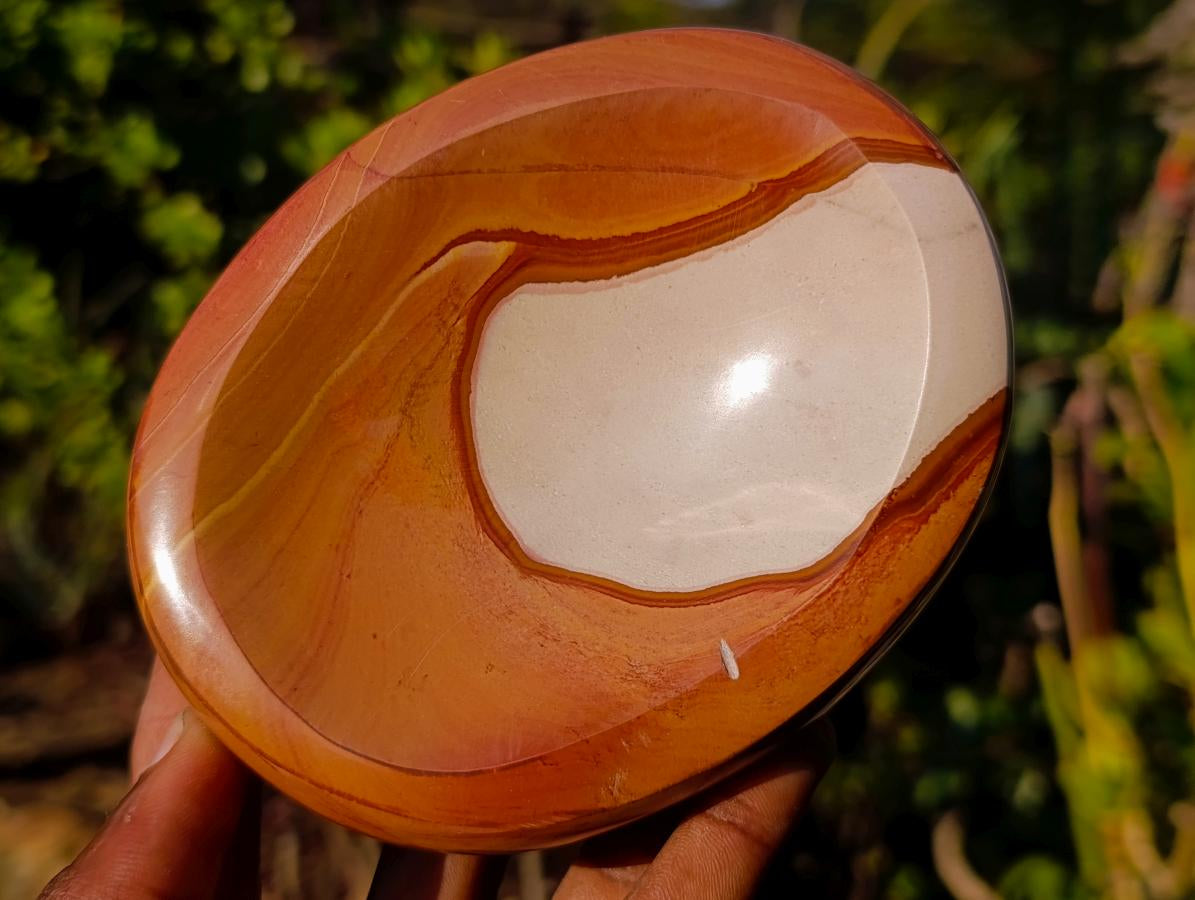 Polished Polychrome Jasper Bowls x 3 From NW Coast, Madagascar - Toprock Gemstones and Minerals 