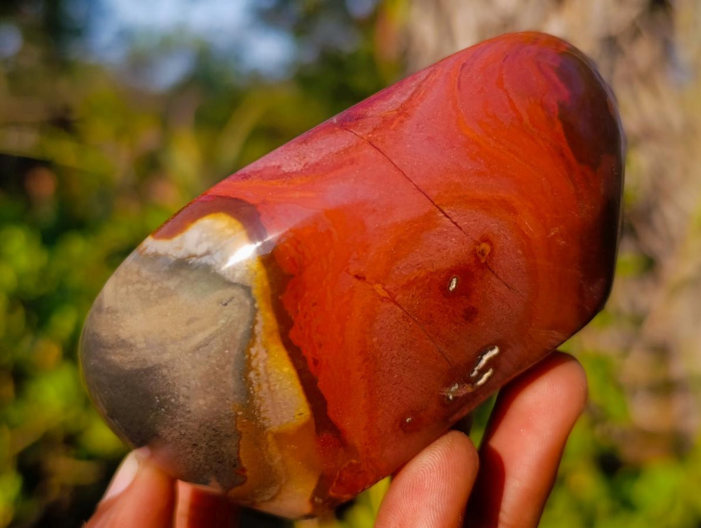 Polished Polychrome Jasper Bowls x 3 From NW Coast, Madagascar - Toprock Gemstones and Minerals 