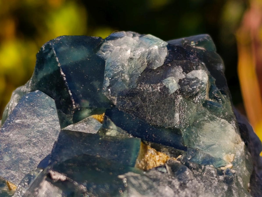 Natural Green Cubic Fluorite Specimens x 6 From Mandrosonoro, Madagascar - Toprock Gemstones and Minerals 
