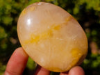 Polished Orange Twist Calcite Galets x 24 From Maevantanana, Madagascar - Toprock Gemstones and Minerals 