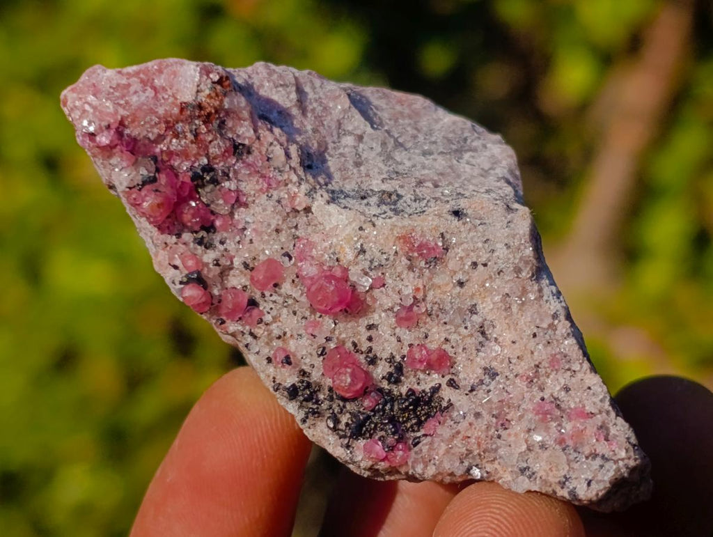 Natural Spherocobaltite Specimens x 12 From Musonoi Mine, Congo - Toprock Gemstones and Minerals 