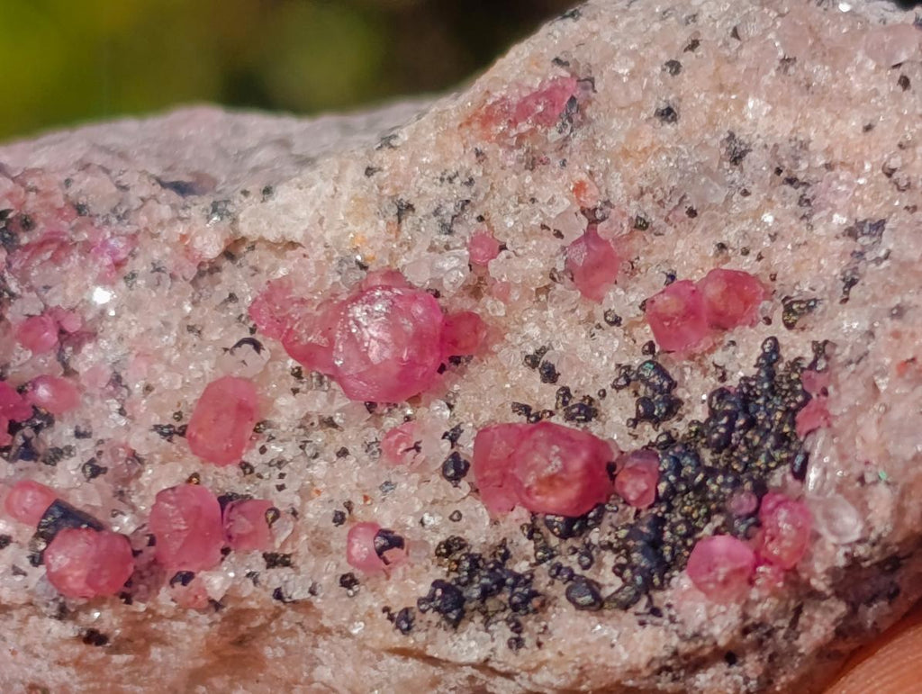 Natural Spherocobaltite Specimens x 12 From Musonoi Mine, Congo - Toprock Gemstones and Minerals 