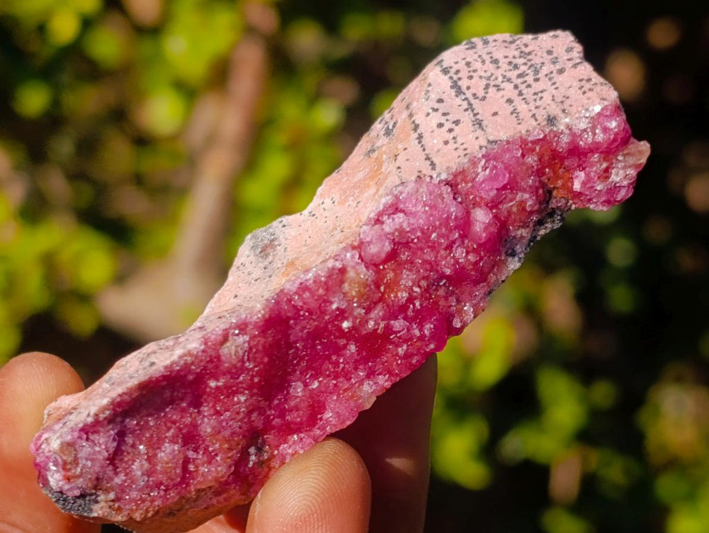 Natural Spherocobaltite Specimens x 12 From Musonoi Mine, Congo - Toprock Gemstones and Minerals 