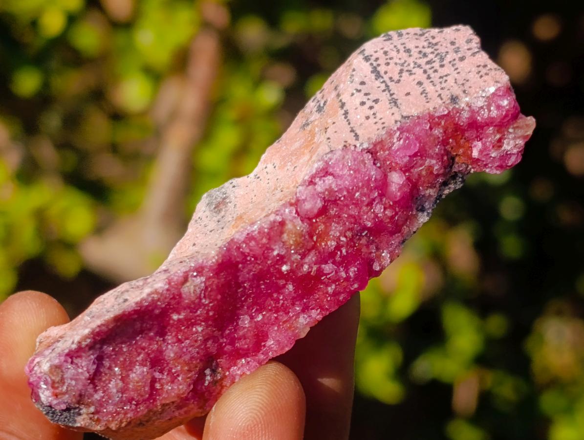 Natural Spherocobaltite Specimens x 12 From Musonoi Mine, Congo - Toprock Gemstones and Minerals 