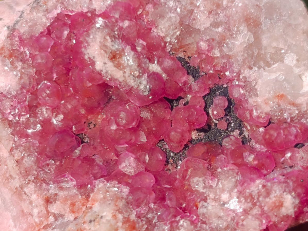 Natural Spherocobaltite Specimens x 12 From Musonoi Mine, Congo - Toprock Gemstones and Minerals 