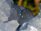 Natural Blue Celestite Specimens x 3 From Sakoany, Madagascar - Toprock Gemstones and Minerals 