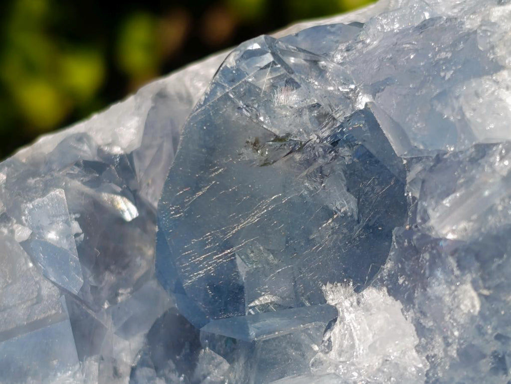 Natural Blue Celestite Specimens x 3 From Sakoany, Madagascar - Toprock Gemstones and Minerals 