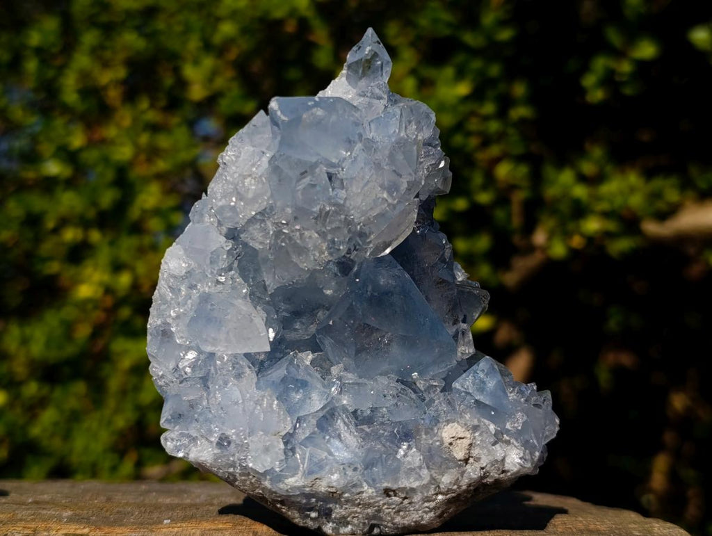 Natural Blue Celestite Specimens x 3 From Sakoany, Madagascar - Toprock Gemstones and Minerals 