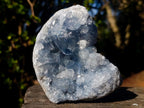 Natural Blue Celestite Specimens x 3 From Sakoany, Madagascar - Toprock Gemstones and Minerals 
