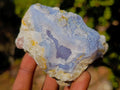 Natural Blue Lace Agate Geode Specimens x 15 From Nsanje, Malawi - Toprock Gemstones and Minerals 