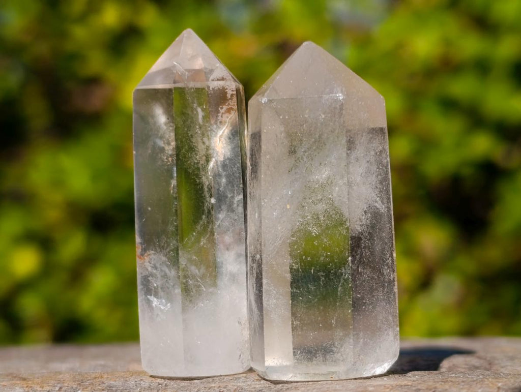 Polished Small Clear Quartz Jewellery Crystals x 70 From Madagascar - Toprock Gemstones and Minerals 