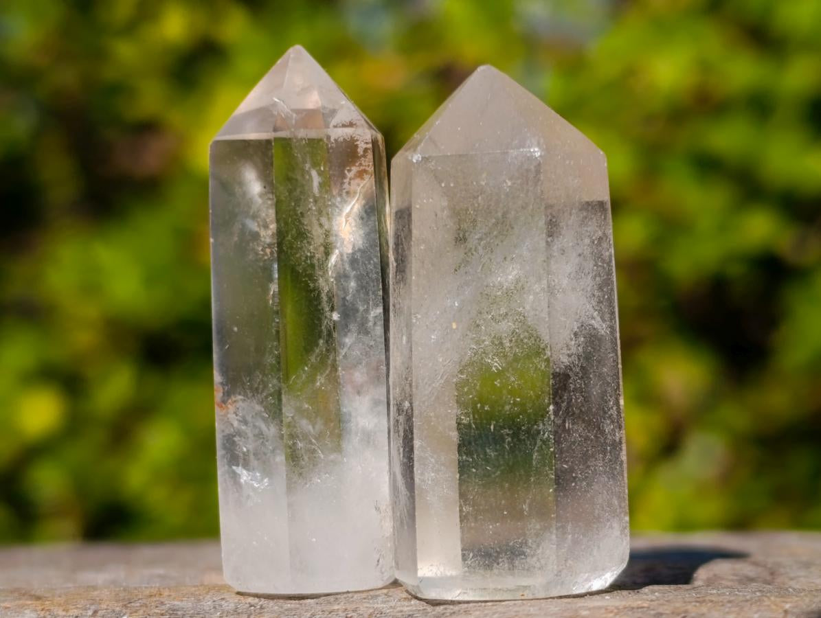 Polished Small Clear Quartz Jewellery Crystals x 70 From Madagascar - Toprock Gemstones and Minerals 